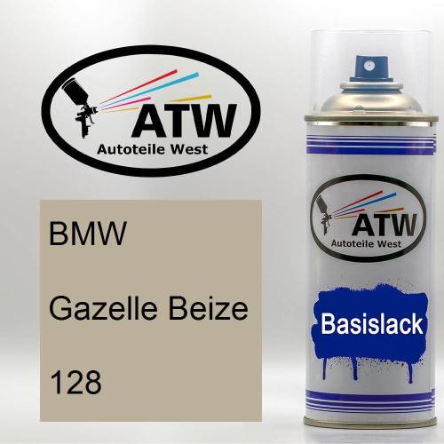 BMW, Gazelle Beize, 128: 400ml Sprühdose, von ATW Autoteile West.